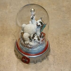 Coca Cola Polar Bear Globe - Ice Break